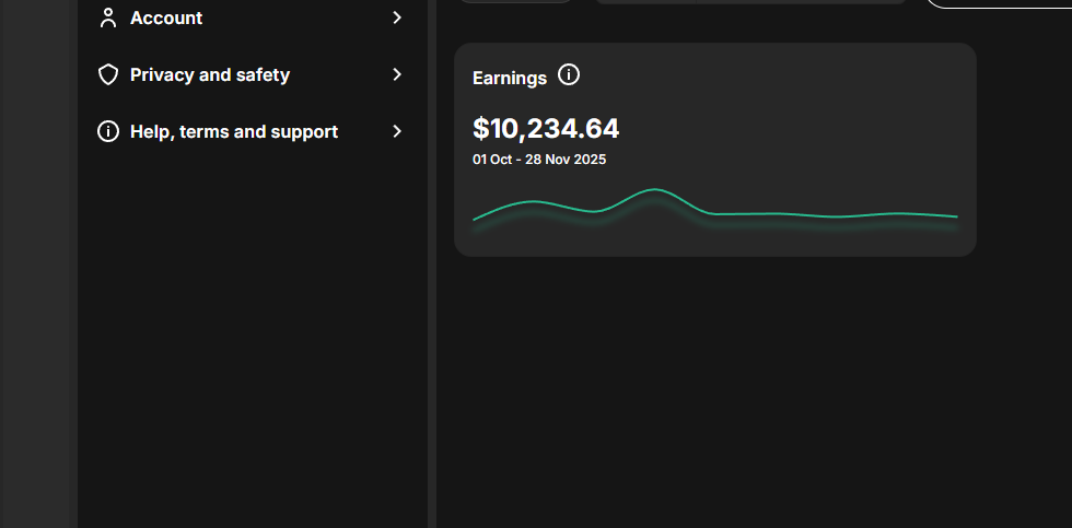 fanvue ai creators earnings