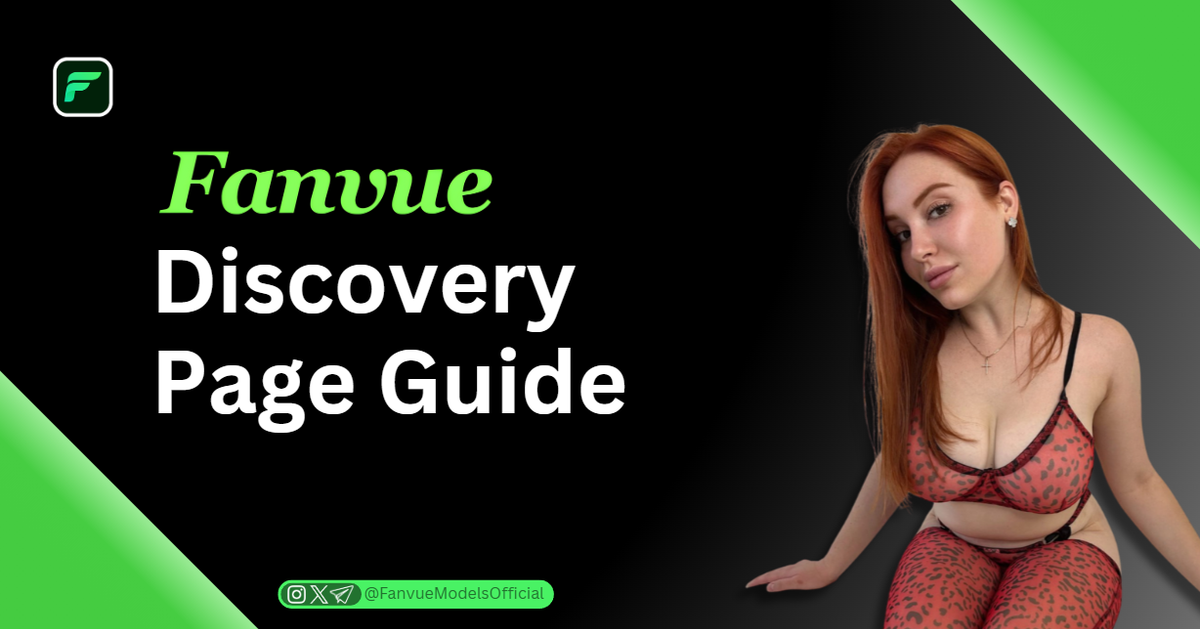 Fanvue Discovery Page Guide