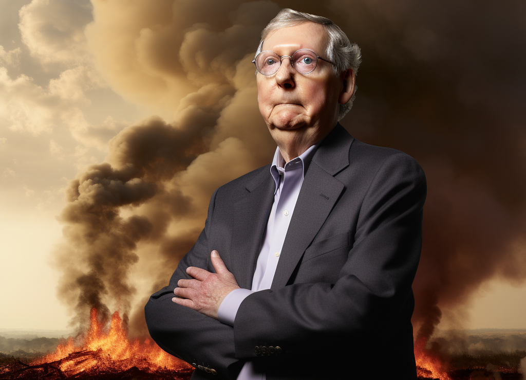 Senator McConnell's Health , Monumental Geological Discovery, and Global Urgency for Peace - October 22, 2023 NewsBlend