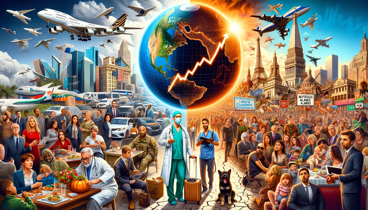 Surge in Thanksgiving Travel, Stock Markets Soar, Mystery Dog Illness in U.S.