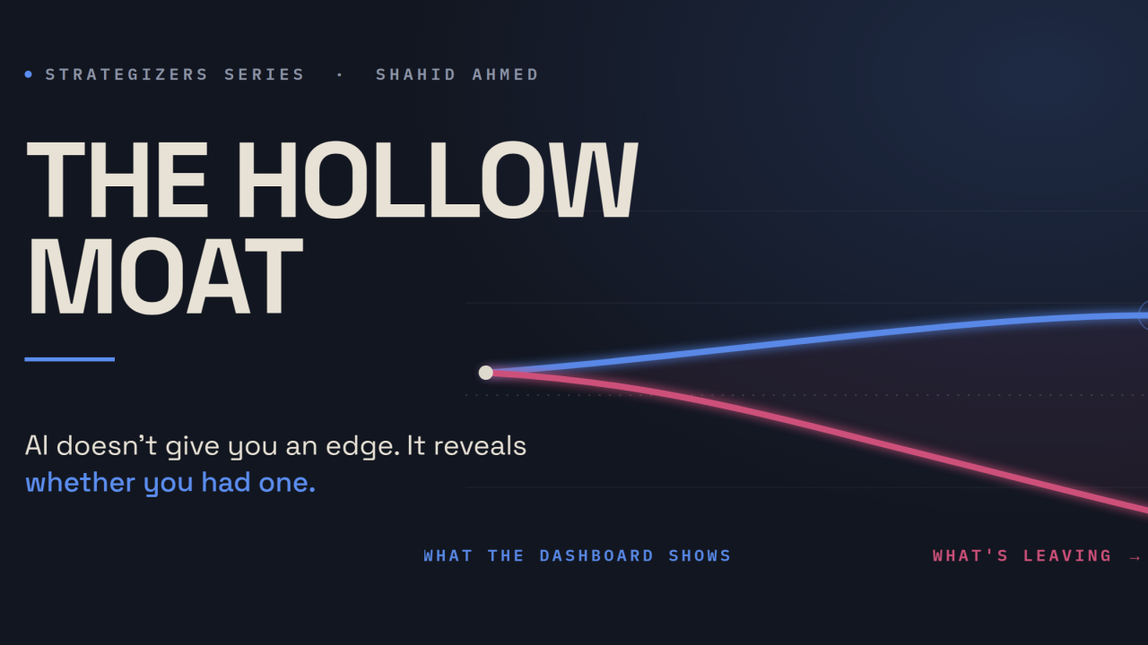 AI Doesn’t Give You an Edge. It Reveals Whether You Had One.