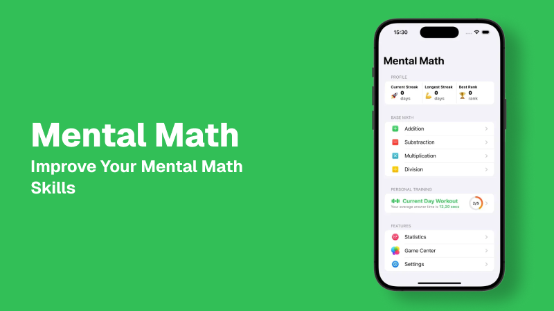 Mental Math Trainer