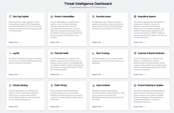 VendorScope AI: Revolutionizing Vendor Risk Management for Security Professionals