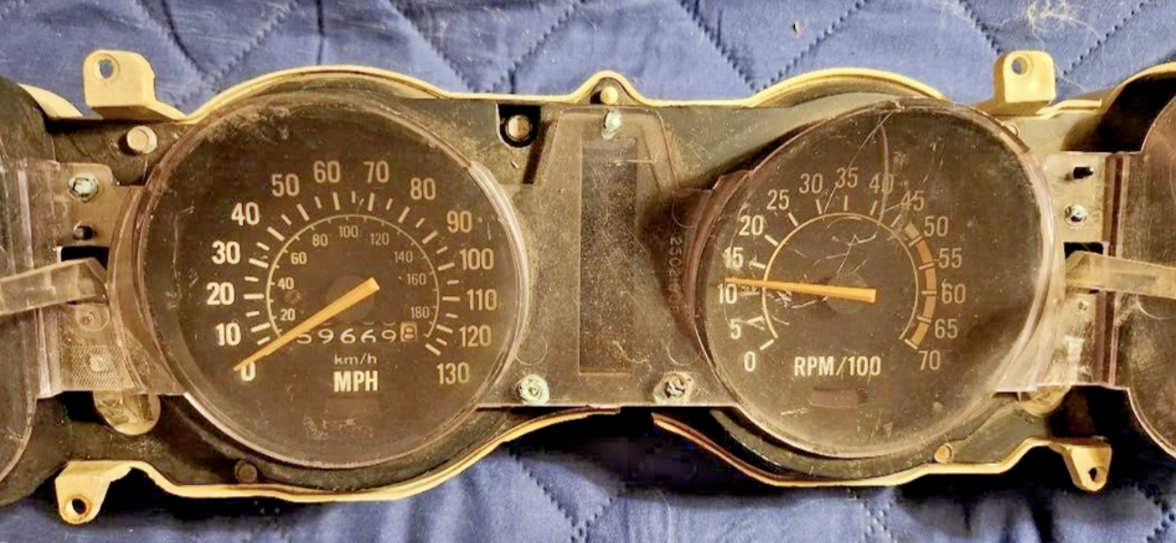 Camaro Speedometer and Tachometer