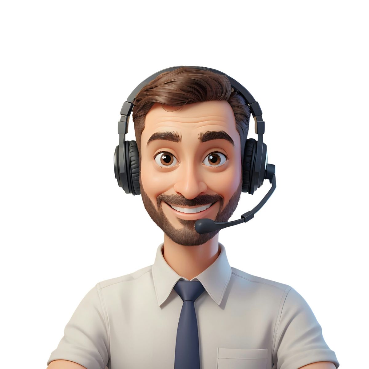 Customer Service Agent (Public Domain Image)