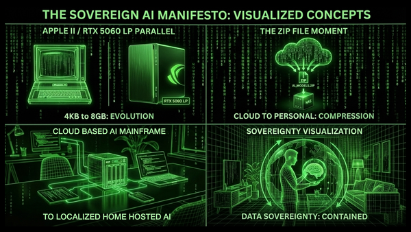 Why 8GB of VRAM is Exactly Enough to Own Your Future : The Sovereign AI Manifesto