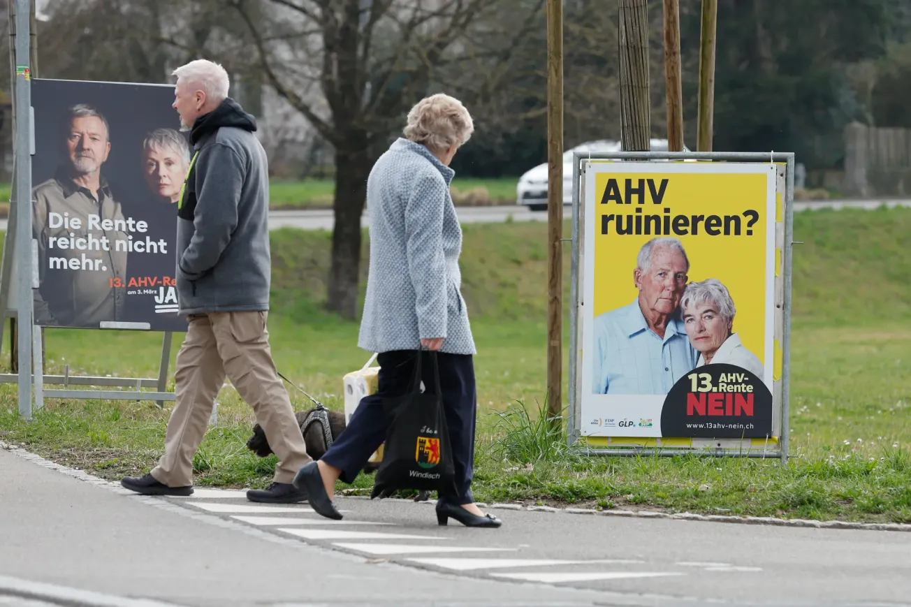 Rentner in der Schweiz bekommen ab 2026 eine 13. Monatsrente