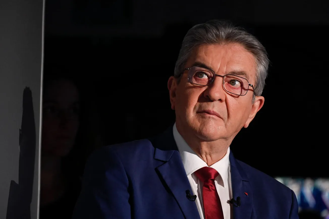 Portrait von Jean-Luc Mélenchon, Politiker der französischen Partei »La France Insoumise«. Credit: IMAGO/ABACAPRESS