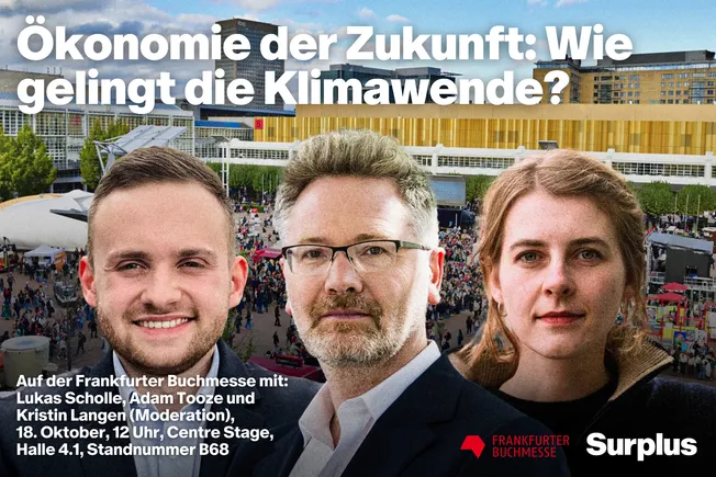Surplus auf der Frankfurter Buchmesse