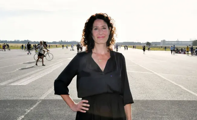 Bettina Jarasch auf dem Tempelhofer Feld. Credit: IMAGO/Future Image