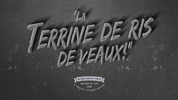 La Terrine de ris de Veau