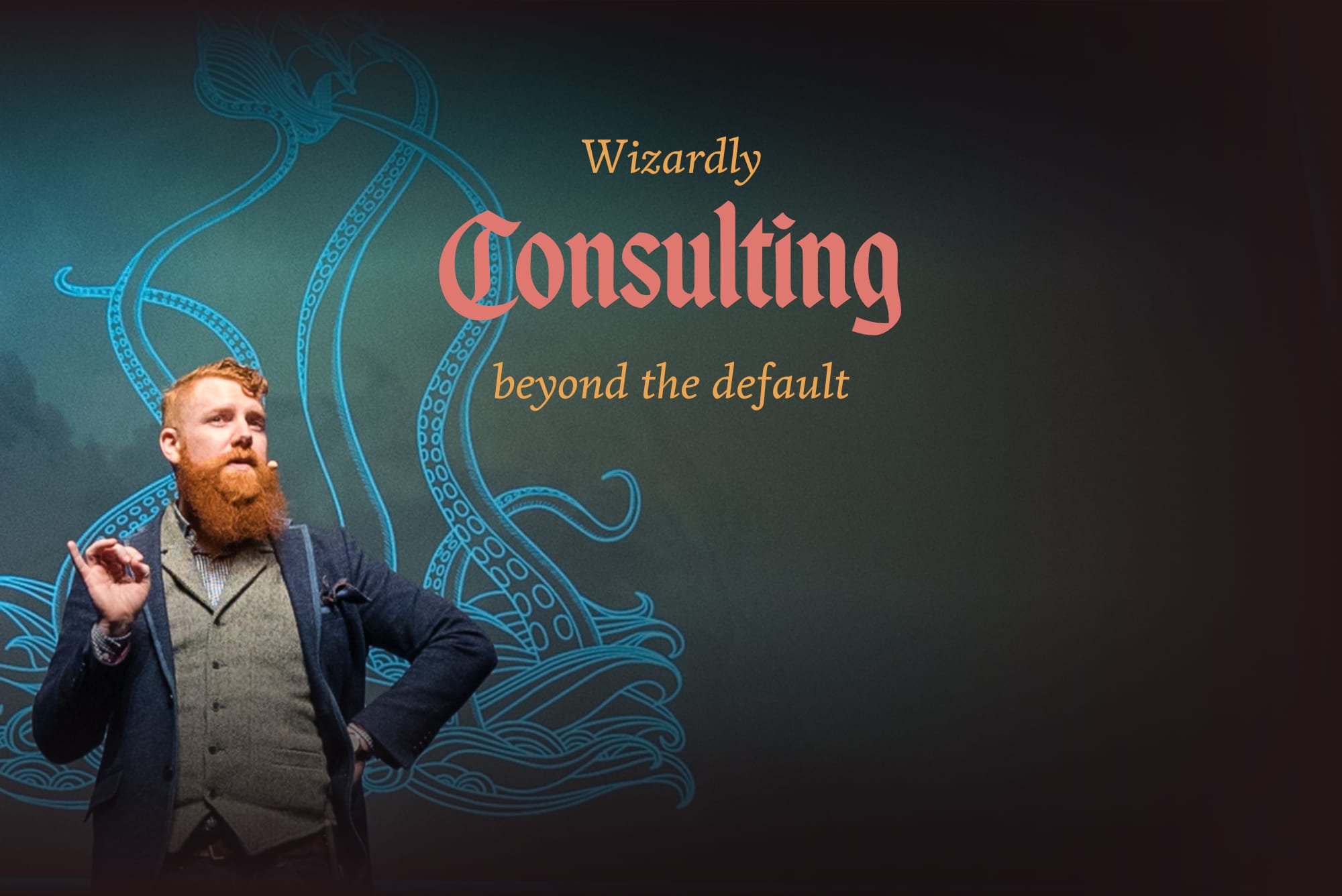 Advanced cohort-based programs for liminal leadership & strategy development. This image shows Dr. Jason Fox speaking to a group of leaders. Stay relevant in a changing world.