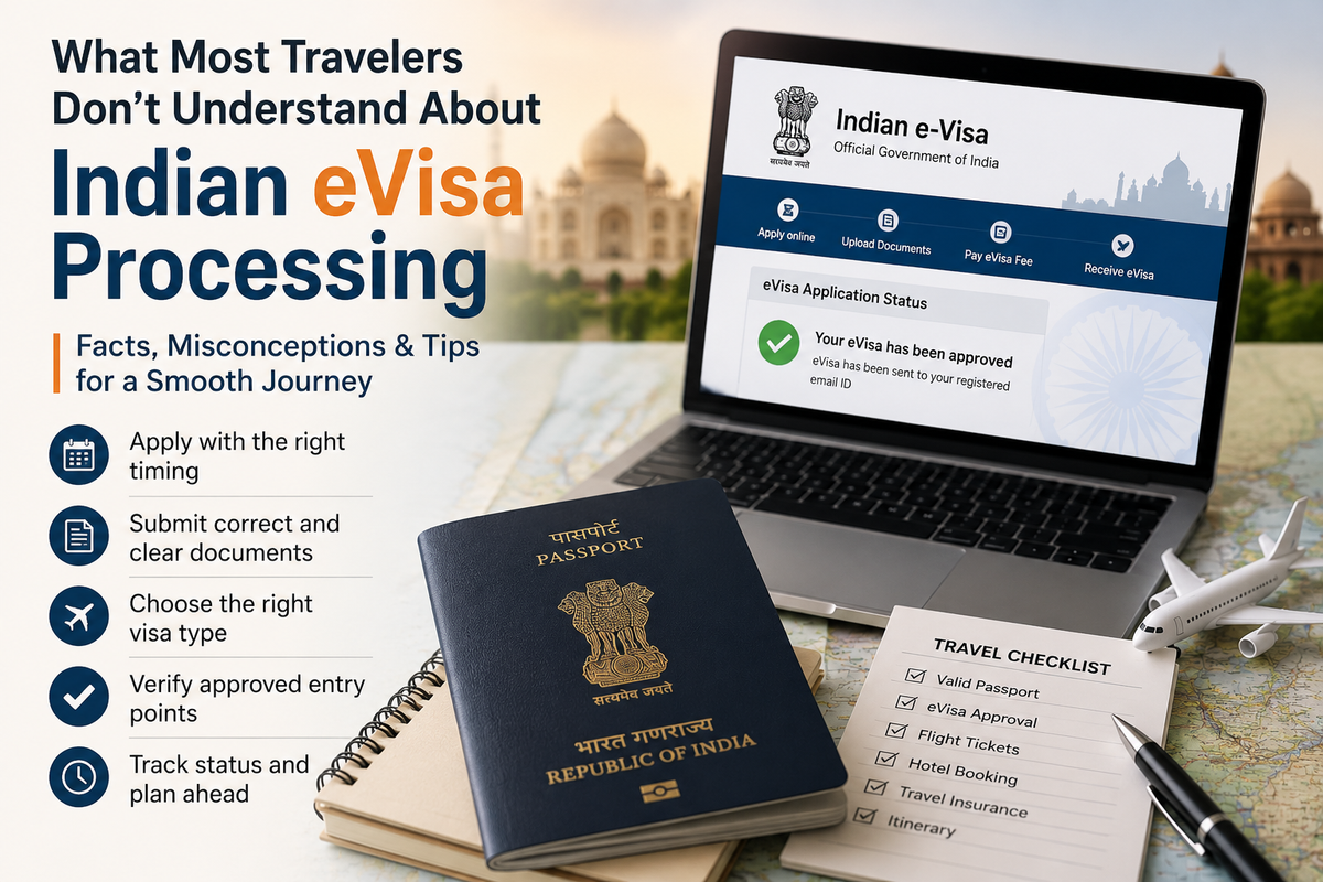 What Most Travelers Don’t Understand About Indian eVisa Processing