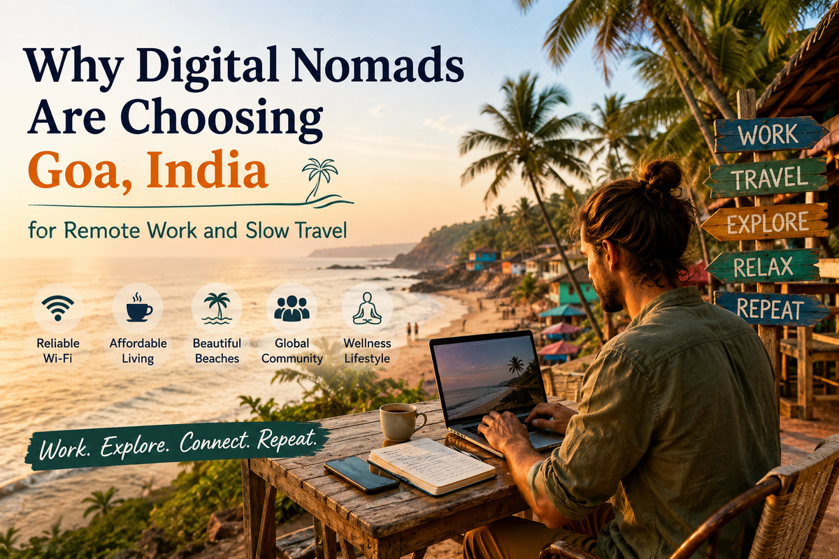 Why Digital Nomads Are Choosing Goa, India for Remote Work and Slow Travel