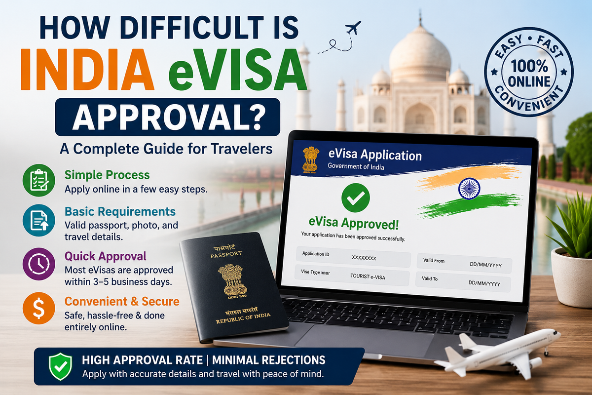How Difficult Is India eVisa Approval?