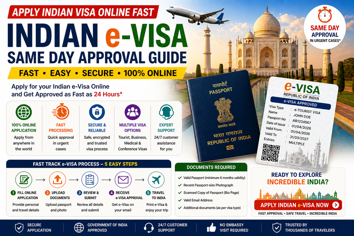 🧠 How to Get Indian Visa Approved Quickly Without Delays (2026 Guide) 🇮🇳