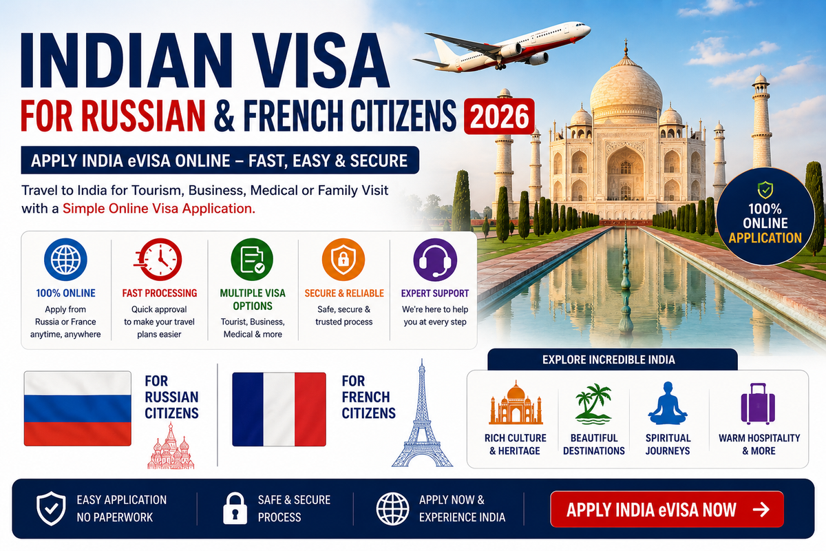 Indian Visa for French Citizens 2026 | Apply India eVisa Online Easily 🇮🇳:https://www.indianvisasonlinegov.org/indian-visa-for-french-citizens