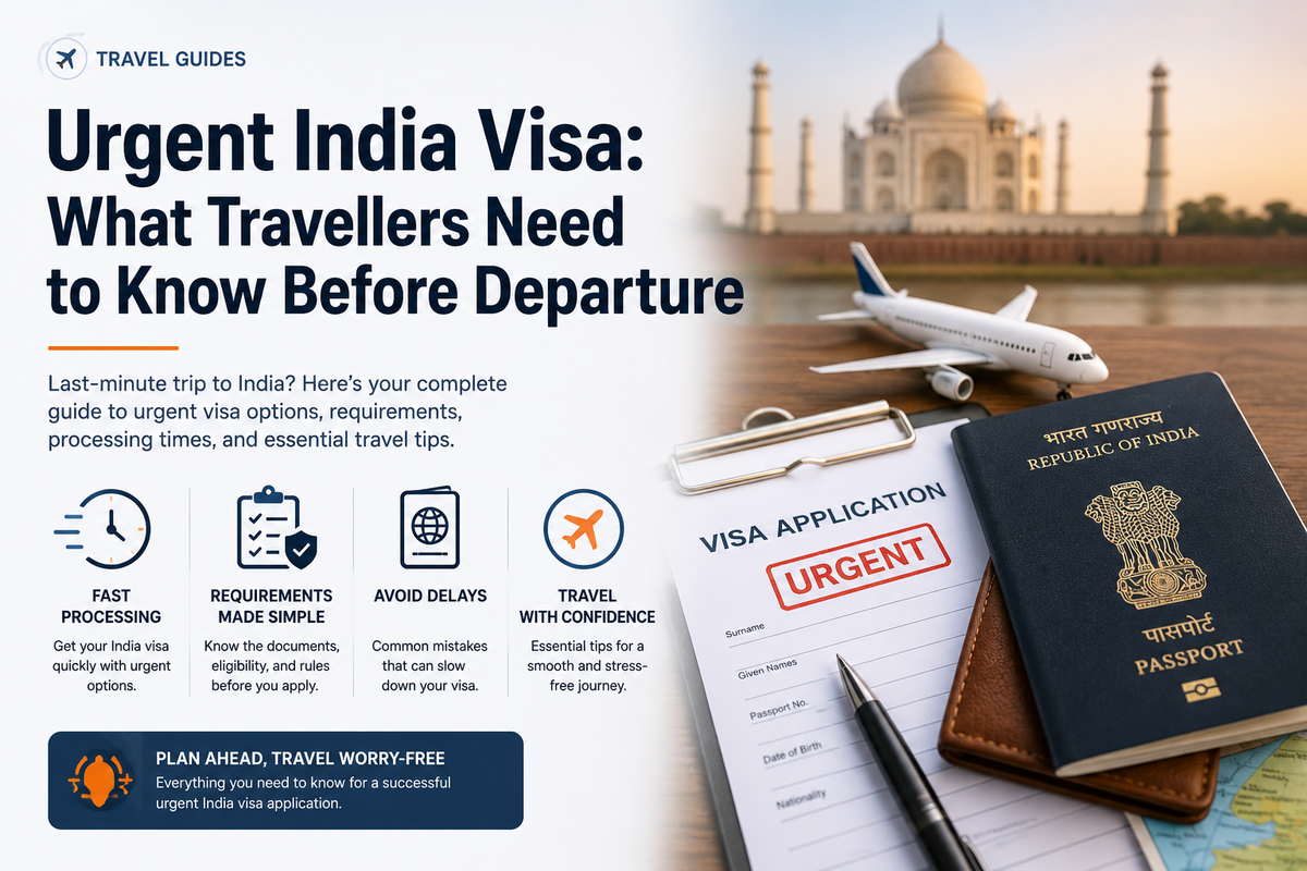 Urgent India Visa: Complete Guide Before Departure (2026)