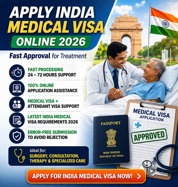 ❌ India Medical Visa Rejected? Get Help & Reapply Fast 🇮🇳