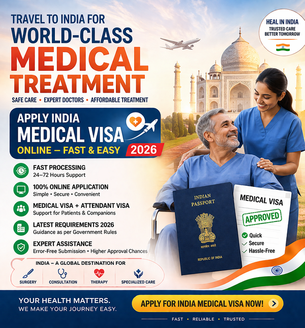 🏥 Apply India Medical Visa Online 2026 | Fast Approval for Treatment