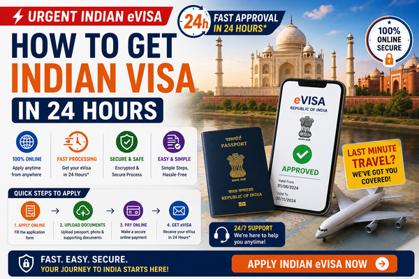⚡ Apply Indian Visa Online Fast: Same Day eVisa Approval Guide 🇮🇳