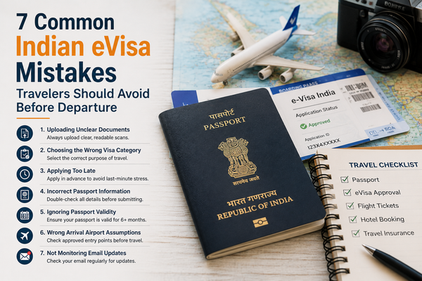 7 Common Indian eVisa Mistakes Travelers Should Avoid Before Departure