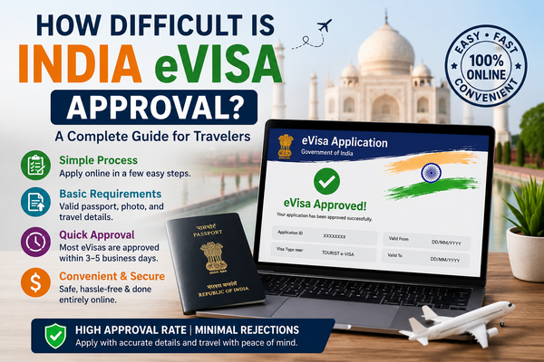 How Difficult Is India eVisa Approval?