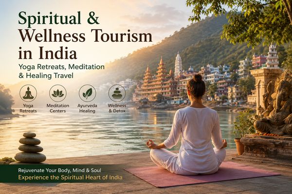 Spiritual & Wellness Tourism in India | Yoga Retreats, Meditation & Healing Travel