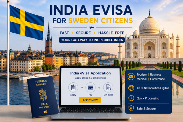 India eVisa for Sweden Citizens: Your Easy Online Visa Solution