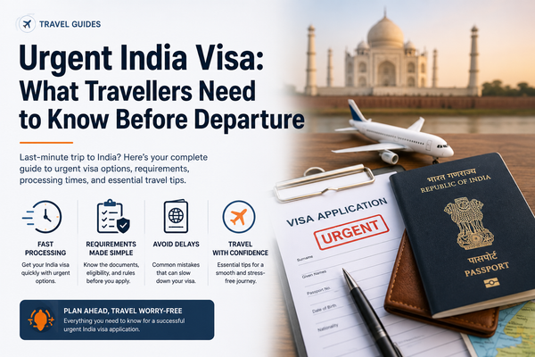 Urgent India Visa: Complete Guide Before Departure (2026)