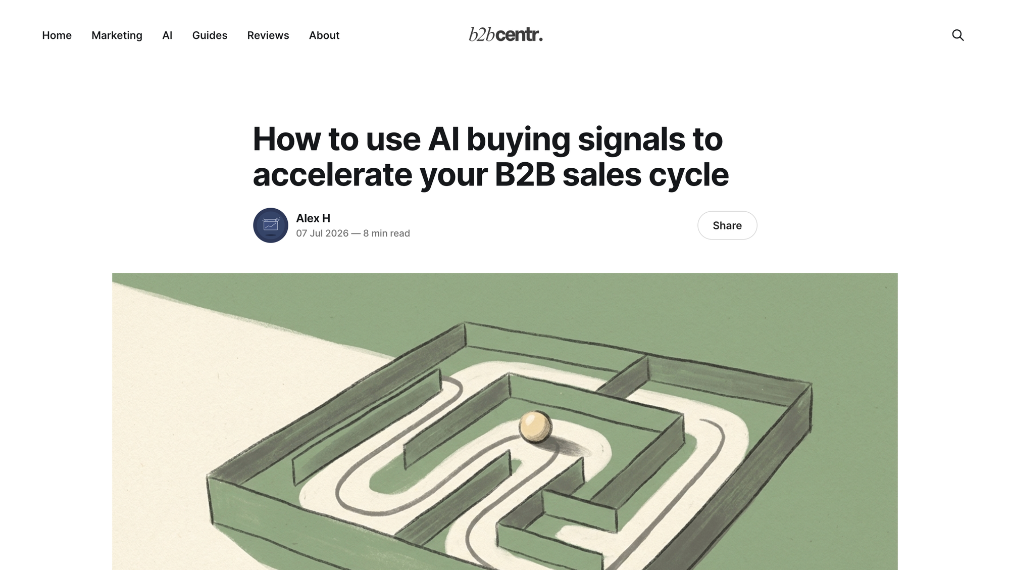 How to use AI buying signals to accelerate your B2B sales cycle