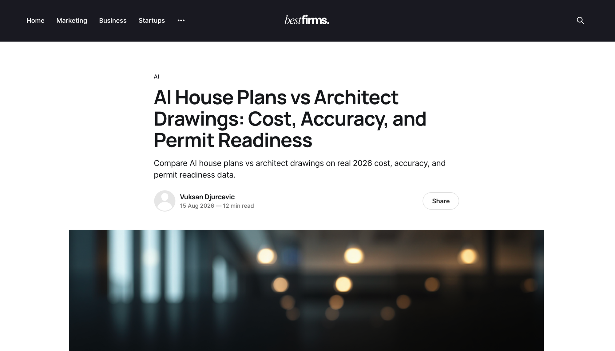 House Designed by AI