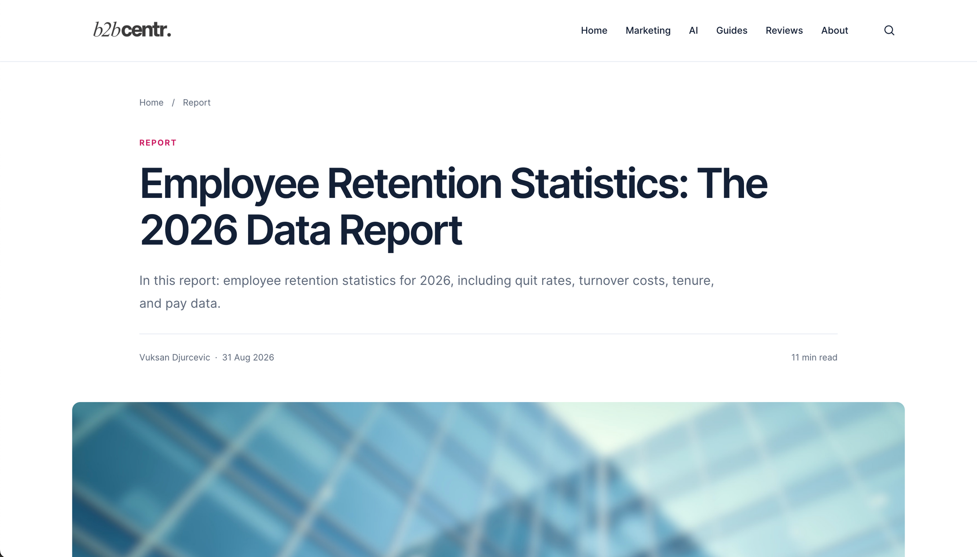 Employee Turnover Statistics