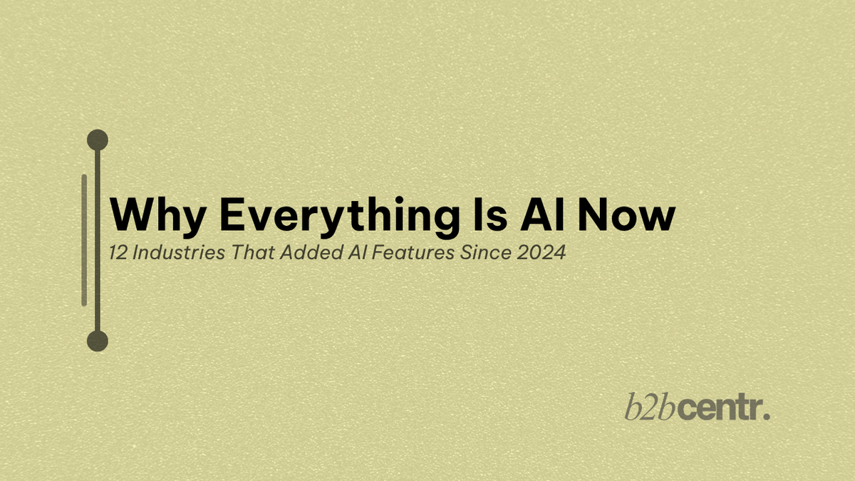 Why Everything Is AI Now