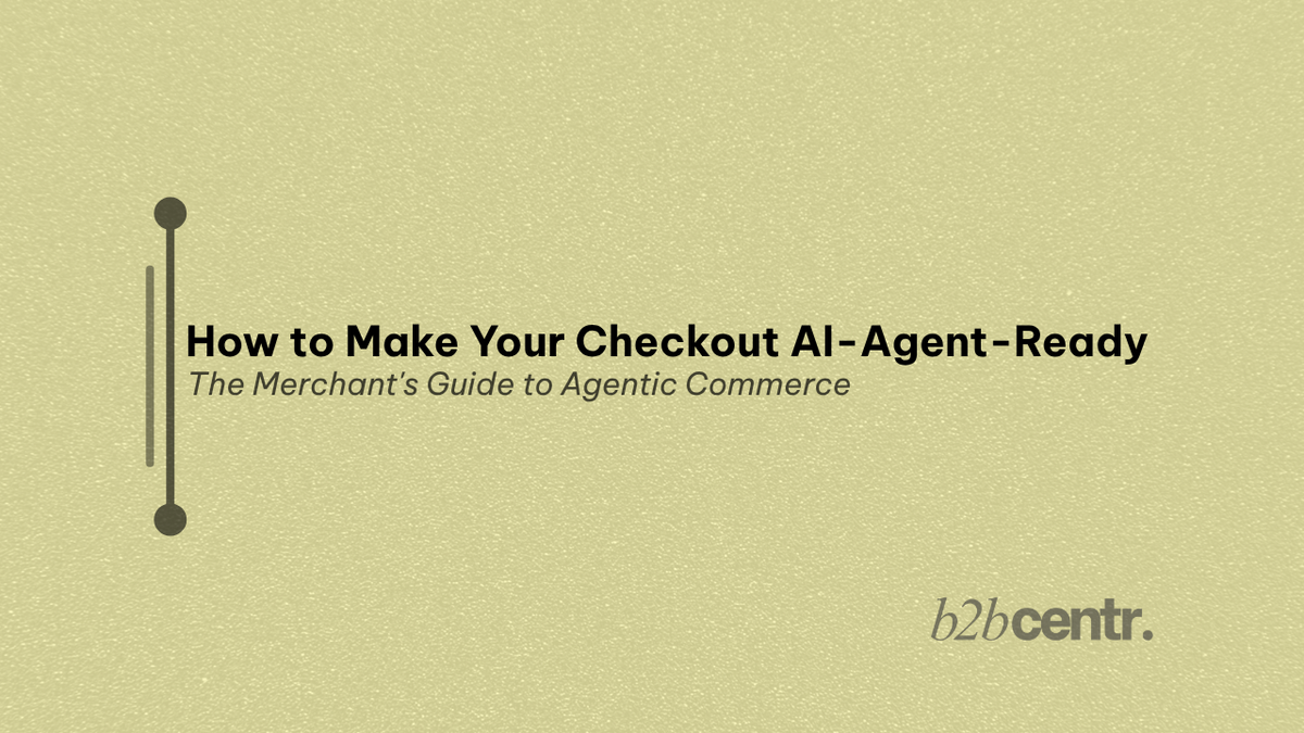 How to Make Your Checkout AI-Agent-Ready
