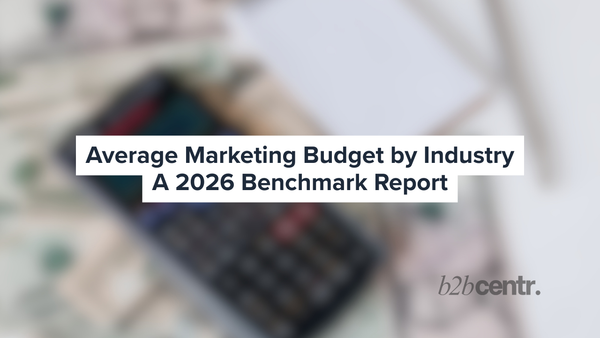 Average Marketing Budget by Industry