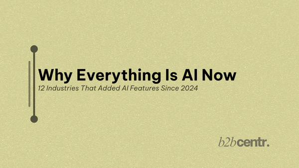 Why Everything Is AI Now