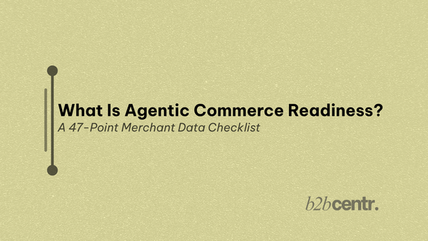 What Is Agentic Commerce Readiness?