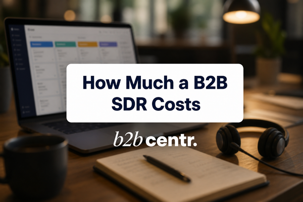 How Much a B2B SDR Costs