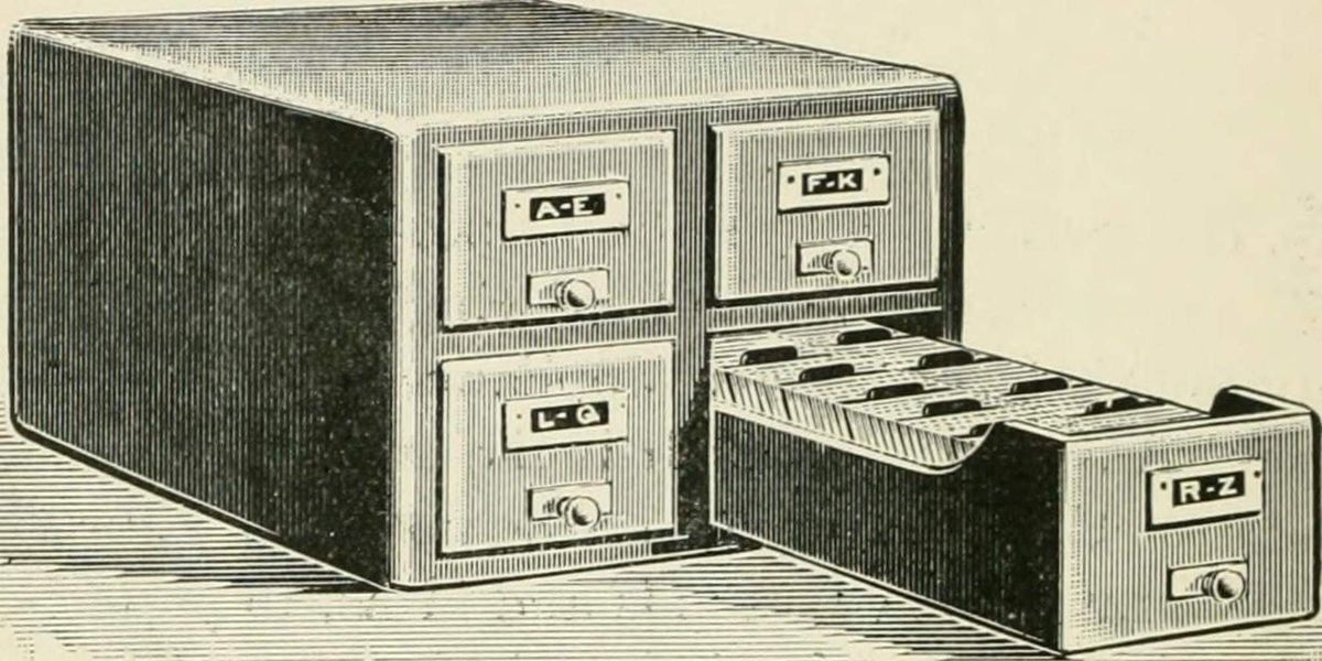 On n'en est plus aux fiches de classement, mais le stockage de vos données numériques, c'est aussi vos souvenirs.