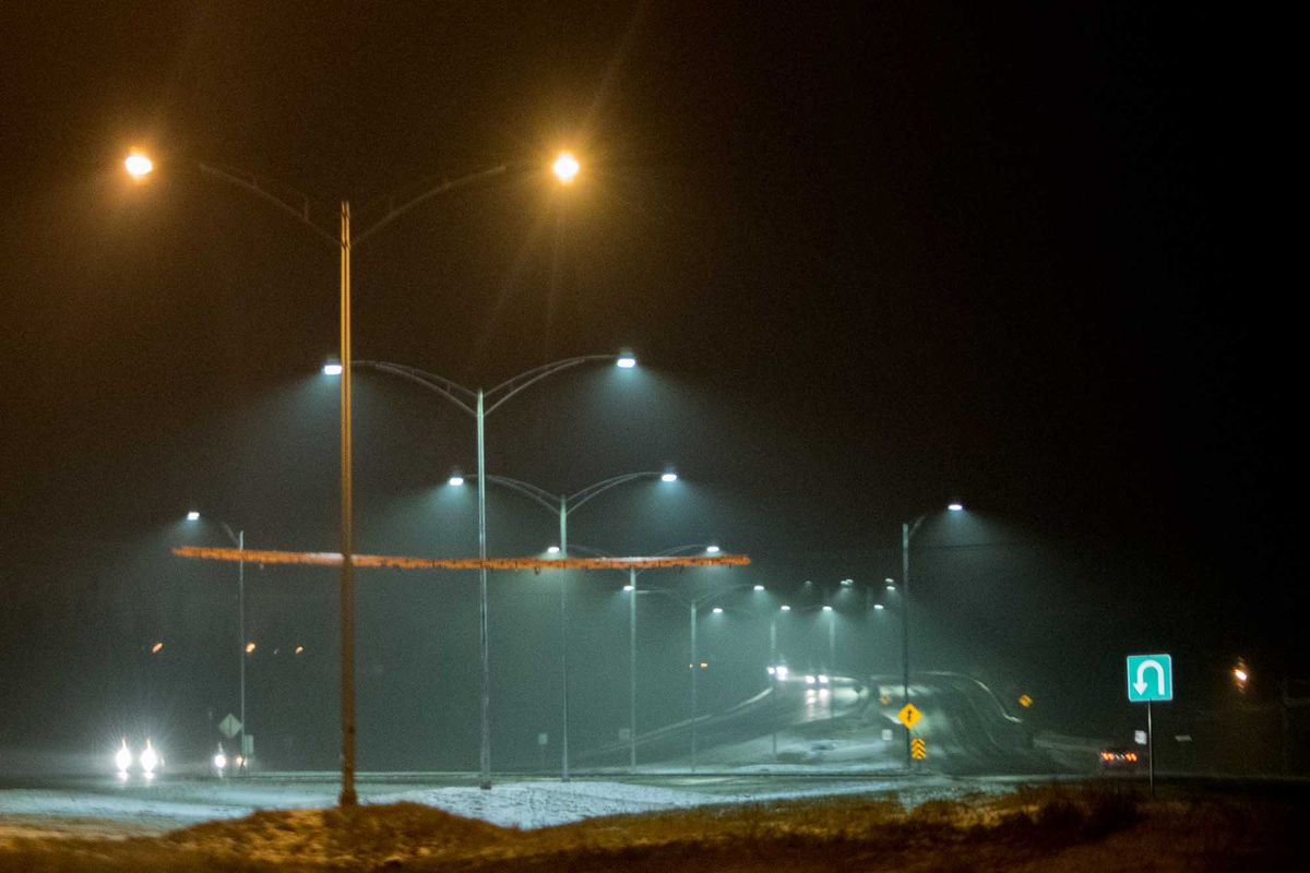 Un nouvel éclairage au DEL à Saint-Hippolyte