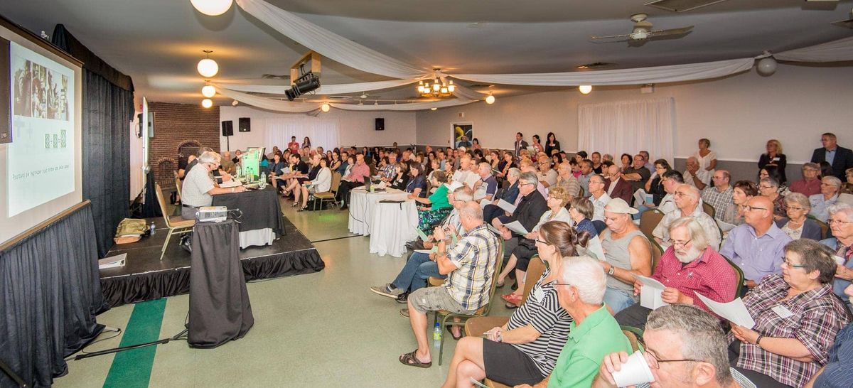 Un peu plus de 200 personnes assistaient à l'assemblée générale spéciale de la Caisse Desjardins de Saint-Antoine-des-Laure,