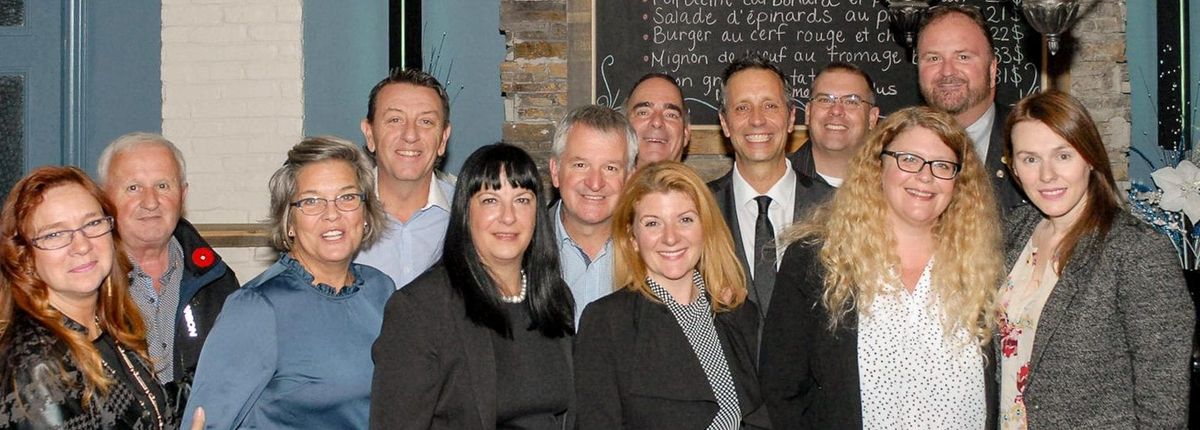 Les élus de Saint-Jérôme: Nathalie LaSalle, Bernard Bougie, Johanne Dicaire, Érik Bak, Chantale Lambert, Gilles Robert, Benoî
