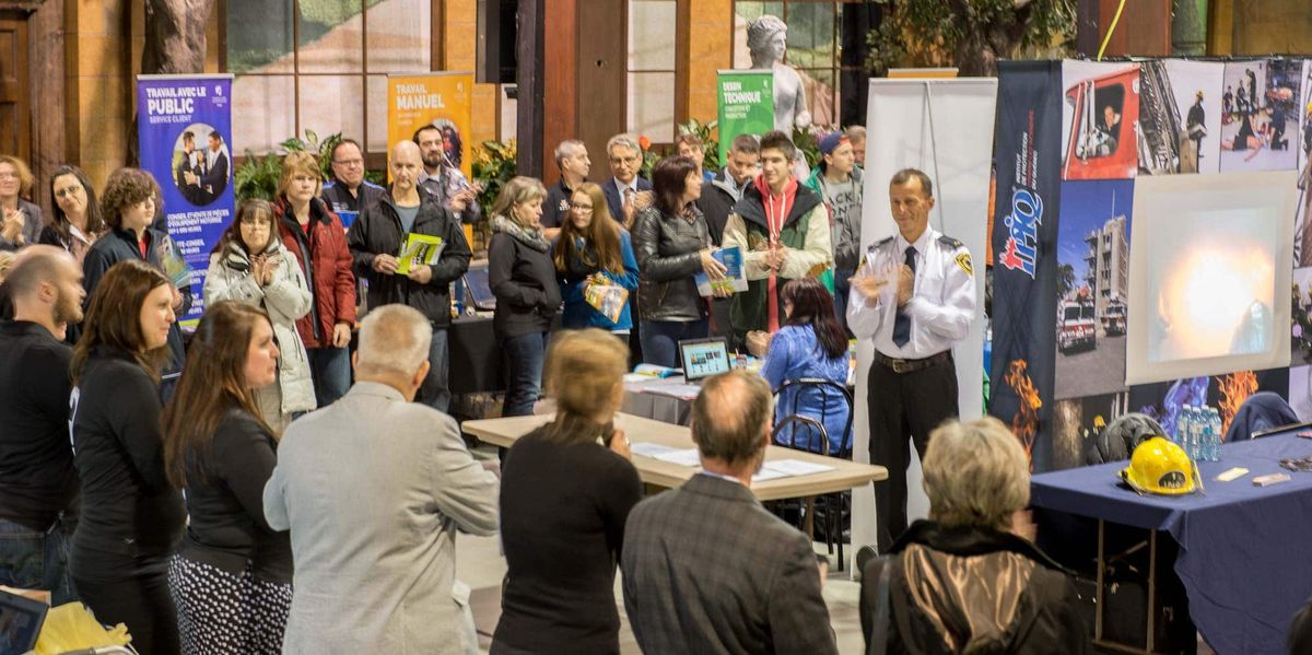 On a compté plus de 1000 visiteurs à la 7e édition de l'Expo-Carrières, le 17 novembre à l'École secondaire des-Studios, à Sa