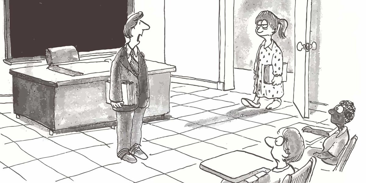 Commencer l'école à 10h pourrait être bénéfique pour les adolescents. Illustration par andrewgenn/Depositphotos.com