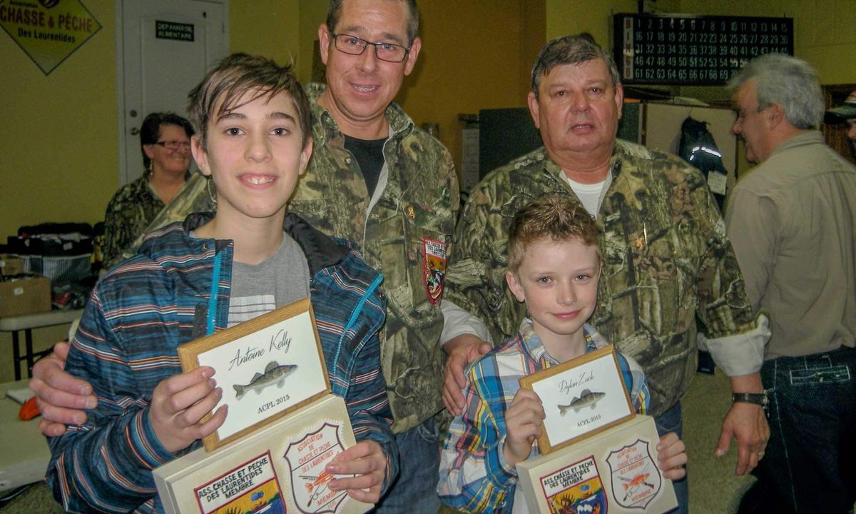 Des pêcheurs méritants et un bazar de pêche annulé