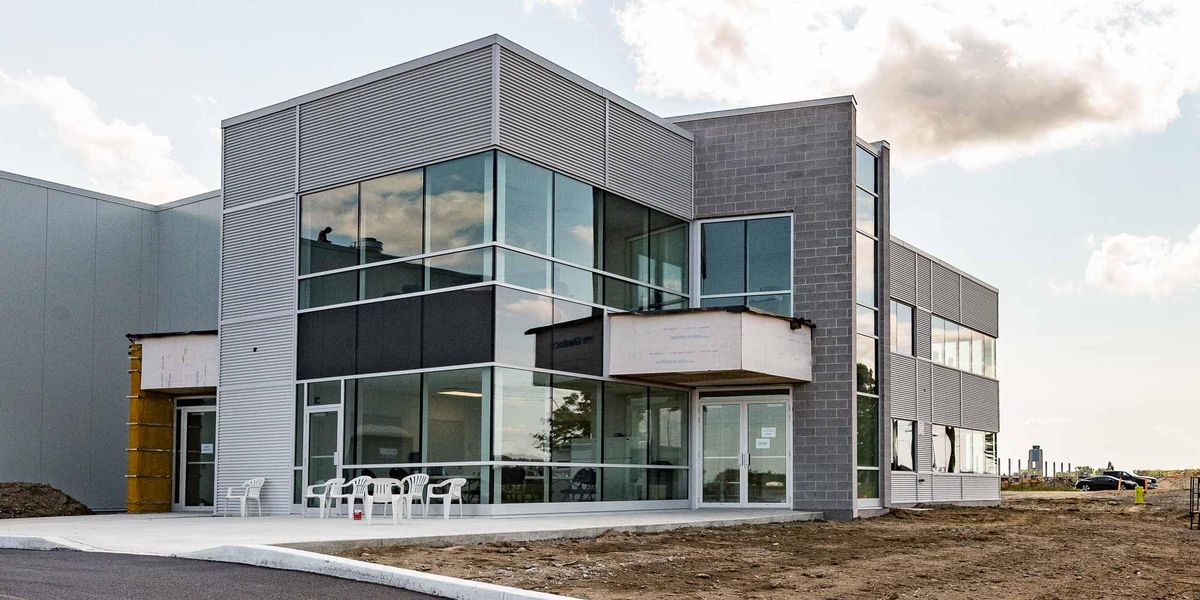 La nouvelle usine de Pama Manufacturing, à Mirabel.