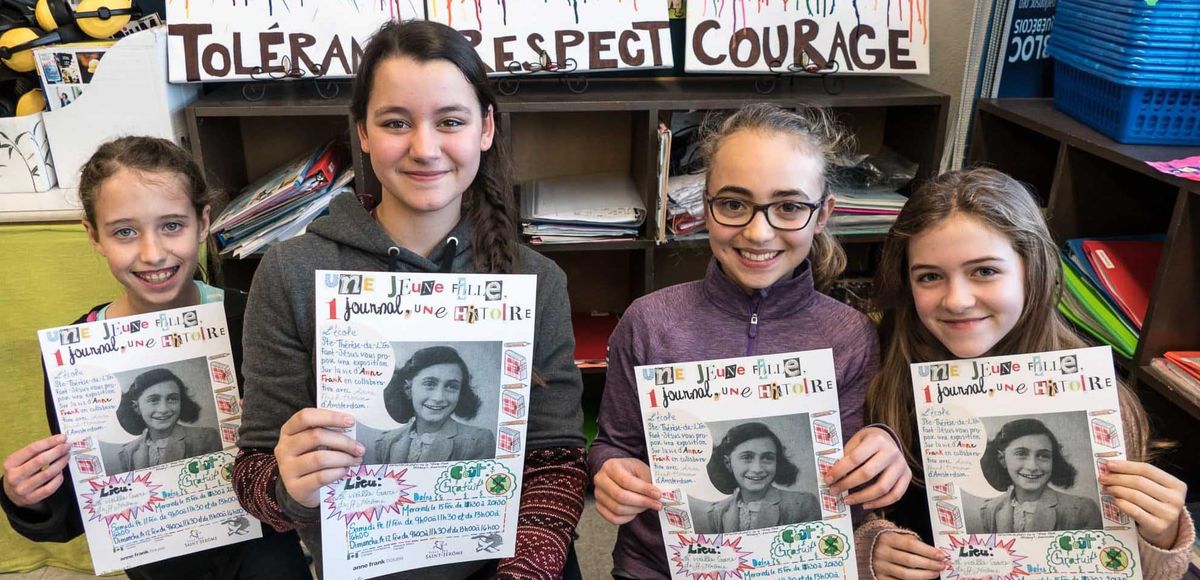 La mémoire d'Anne Frank de passage à Saint-Jérôme