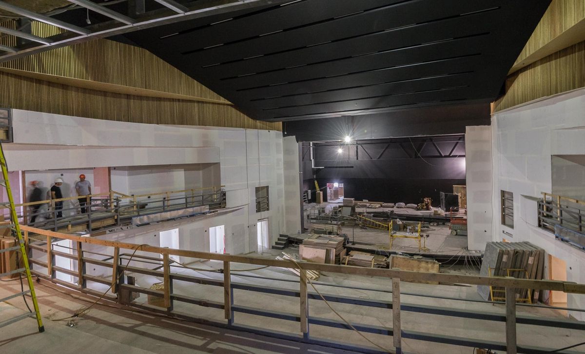 Les travaux avancent au Théâtre Gilles-Vigneault