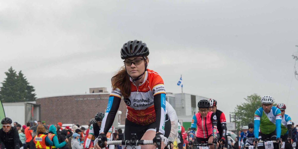 La caravane du Grand défi Pierre Lavoie est passée à Sainte-Agathe